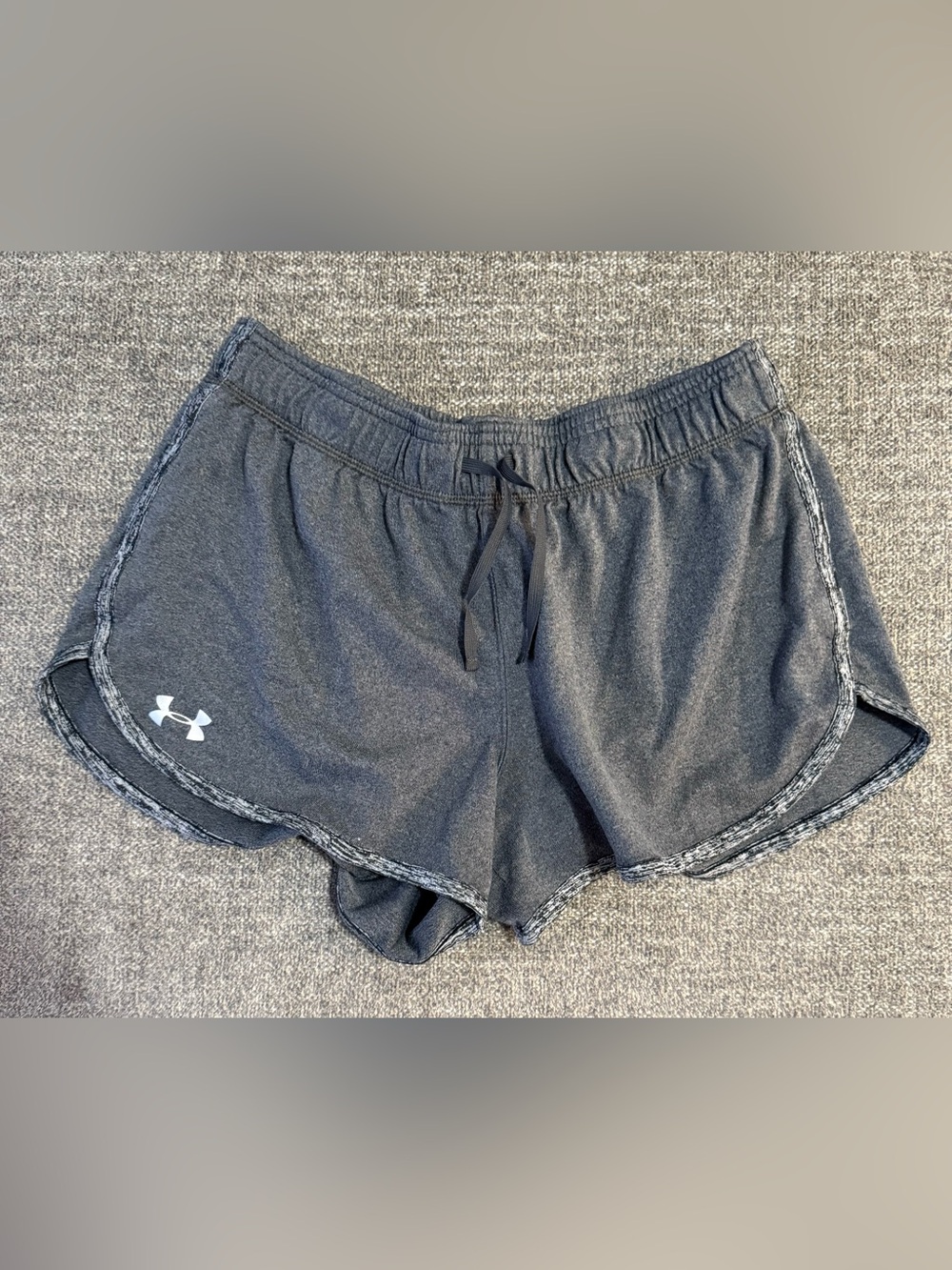 Under Armour Women's Grey Athletic Shorts - Lightweight Performance
